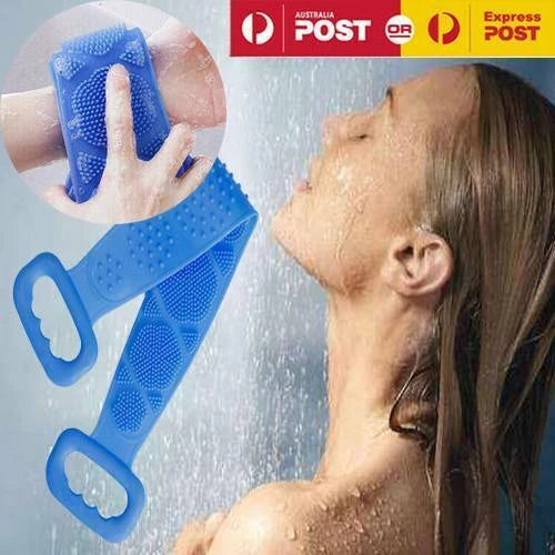 Silicone Exfoliating Back Scrubber Strap