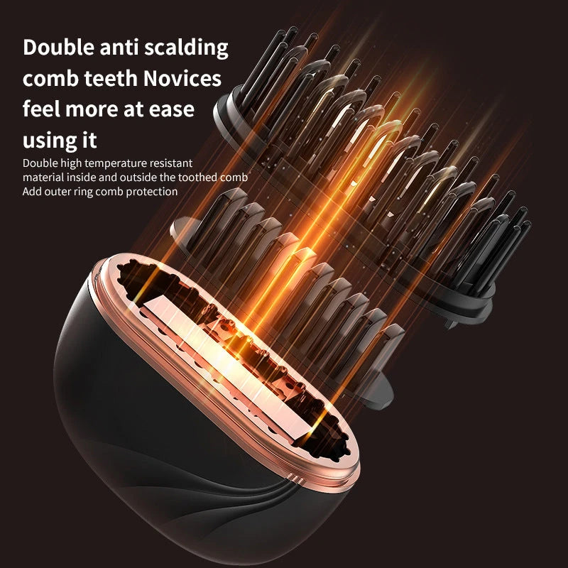 Wireless Portable Hair Straightening Comb