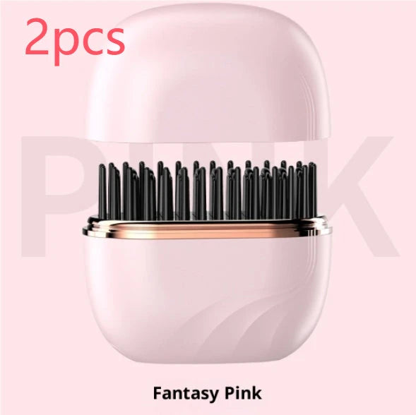 Wireless Portable Hair Straightening Comb