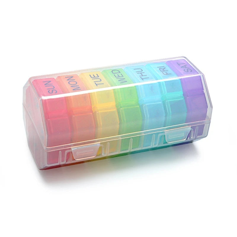 Moisture-Proof Weekly Pill Organizer