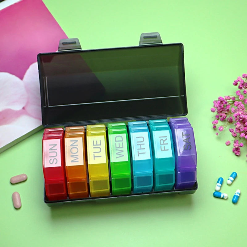 Moisture-Proof Weekly Pill Organizer