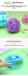 Moisture-Proof Weekly Pill Organizer