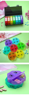 Moisture-Proof Weekly Pill Organizer