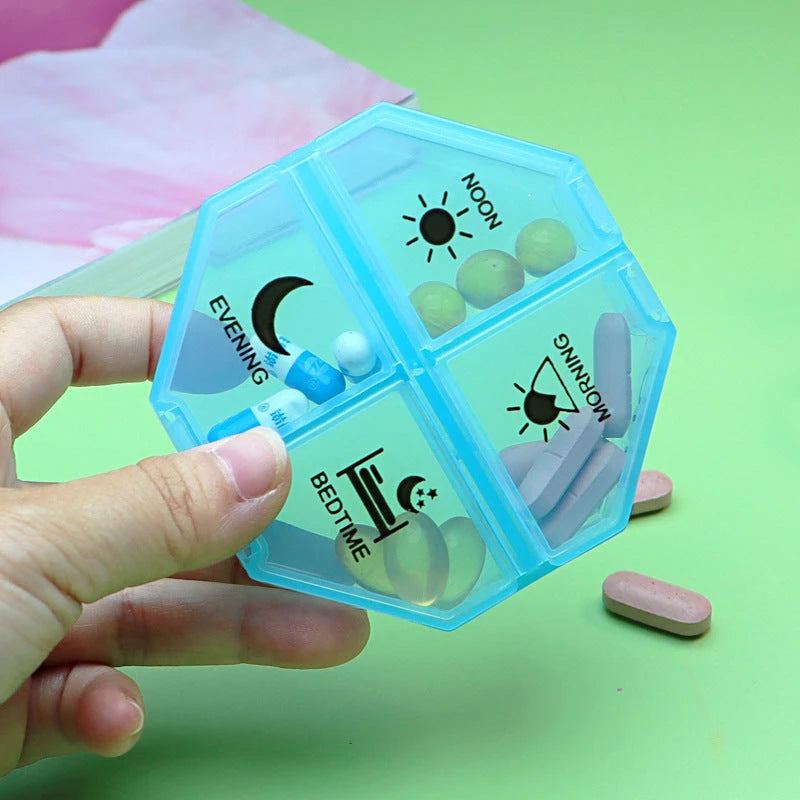 Moisture-Proof Weekly Pill Organizer