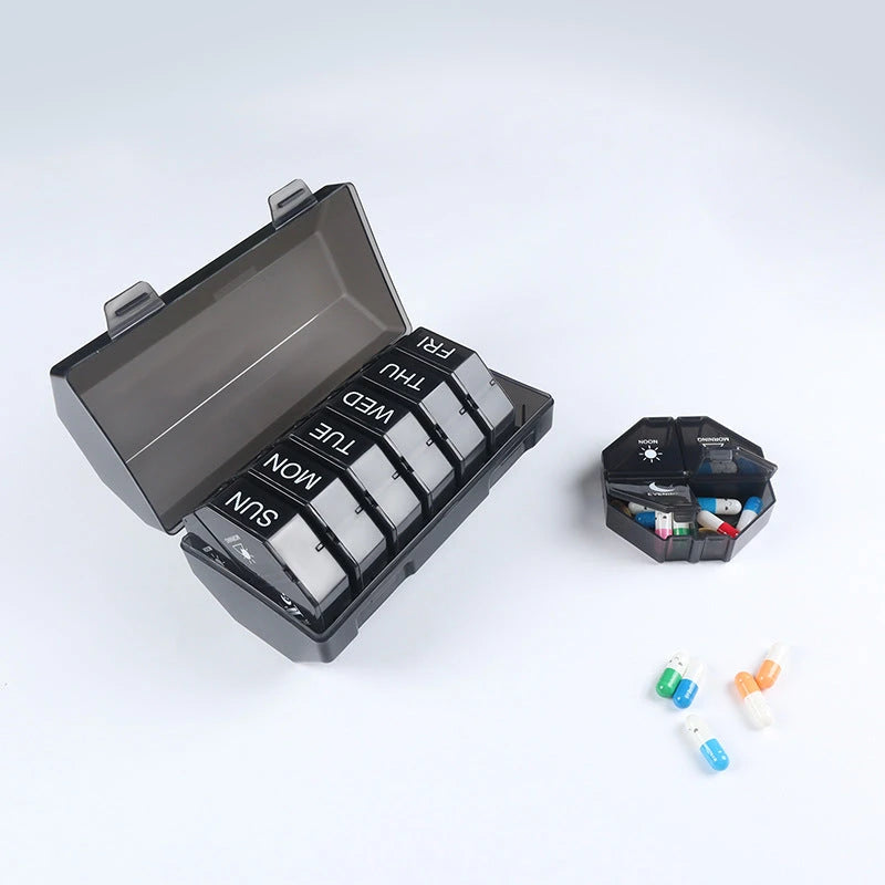 Moisture-Proof Weekly Pill Organizer