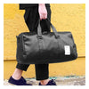 Business PU Leather Sports Gym Bag