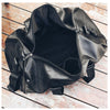 Business PU Leather Sports Gym Bag