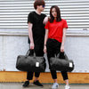 Business PU Leather Sports Gym Bag