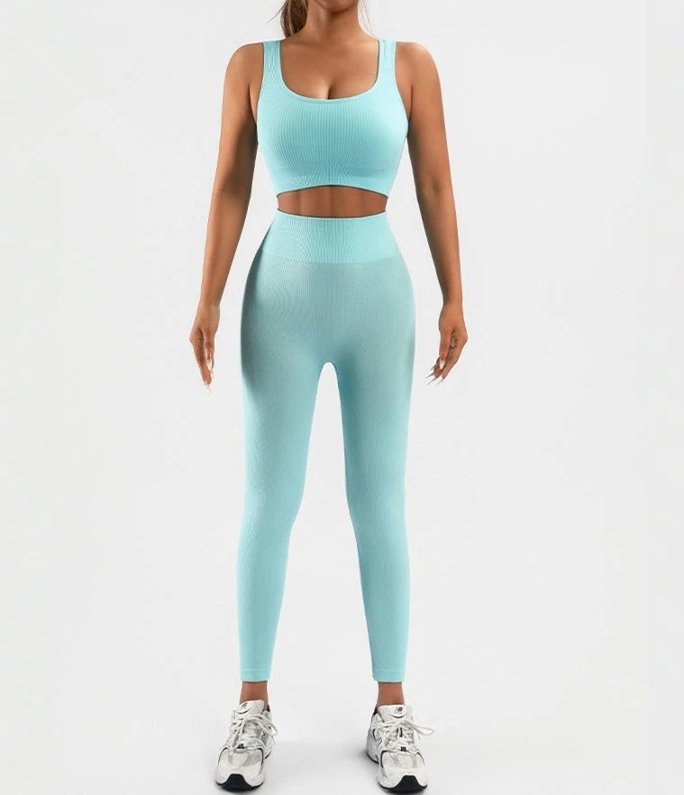 Ribbed Seamless Workout Set