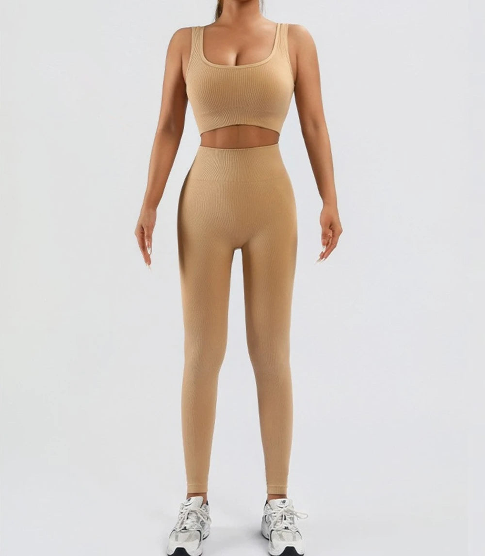 Ribbed Seamless Workout Set