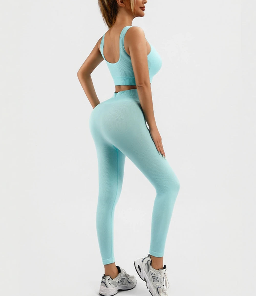 Ribbed Seamless Workout Set
