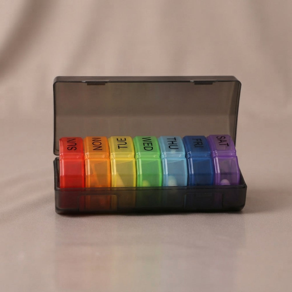 Moisture-Proof Weekly Pill Organizer