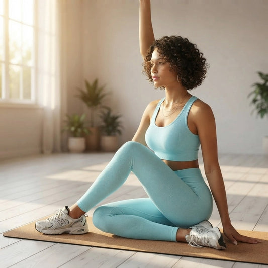 Ribbed Seamless Workout Set